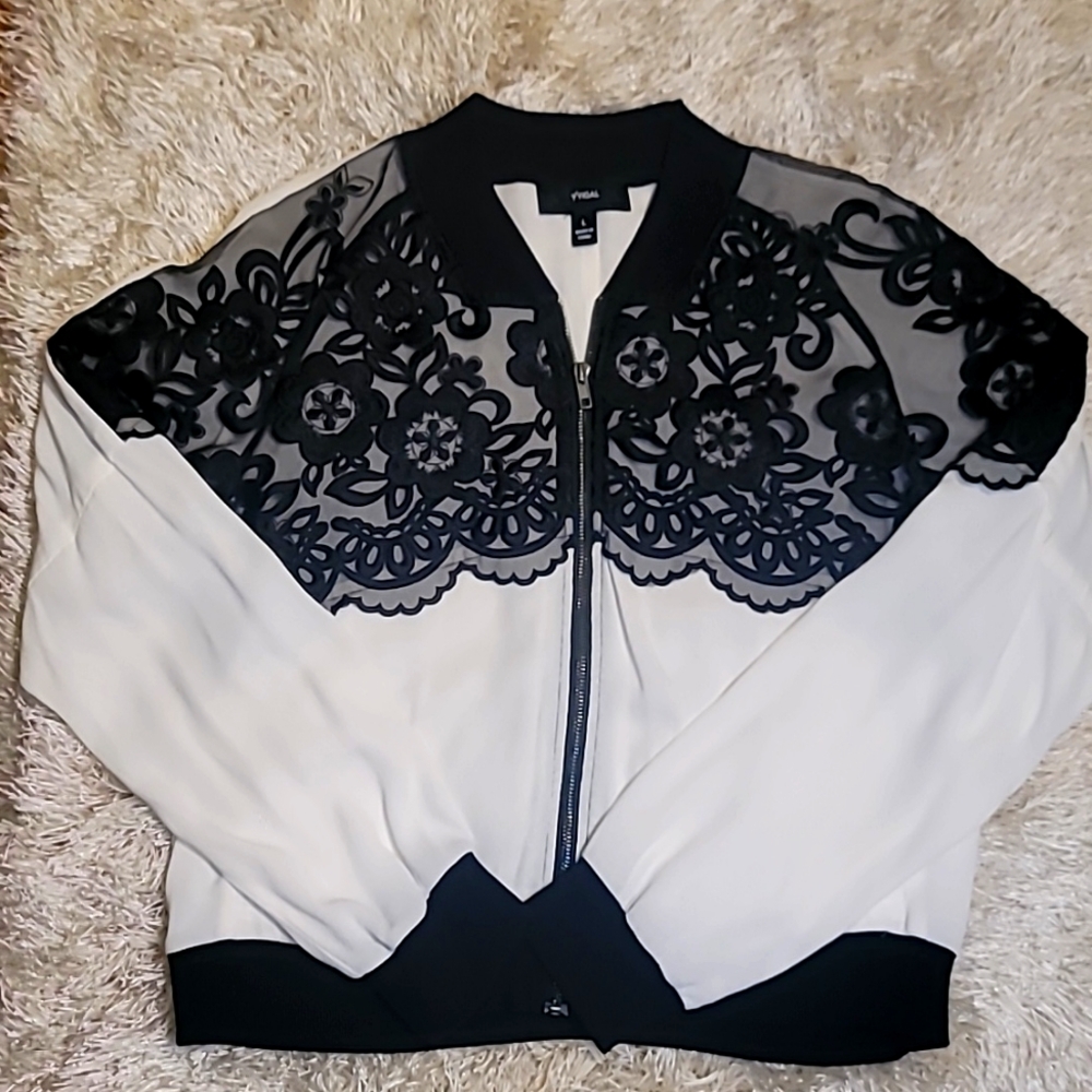 YYIGAL Bomber Jacket Size Large